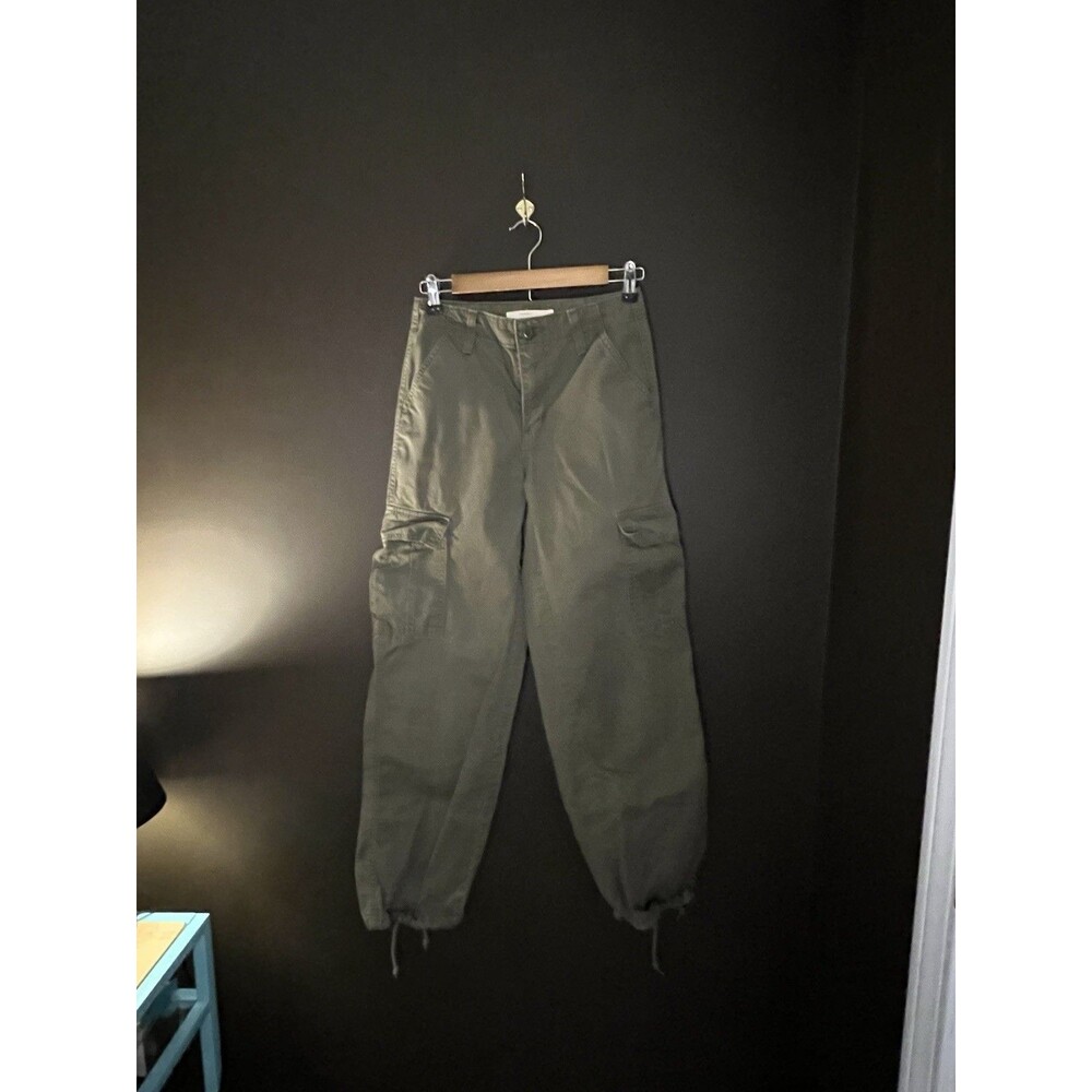 Levi’s ’94 Baggy Cargo Pants Womens 24 Olive Green Utility 90s Loose Fit